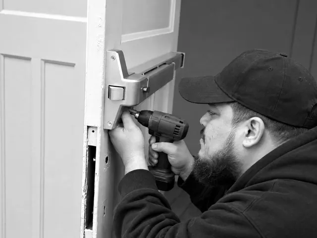 Fast Locksmith technician at work in Vancouver